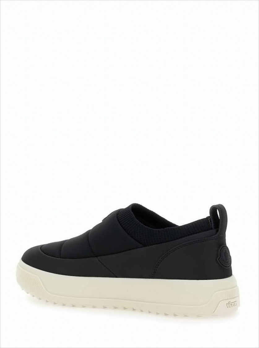 Moncler Slip-On Sneakers With Padded Quilting And Textured Grip