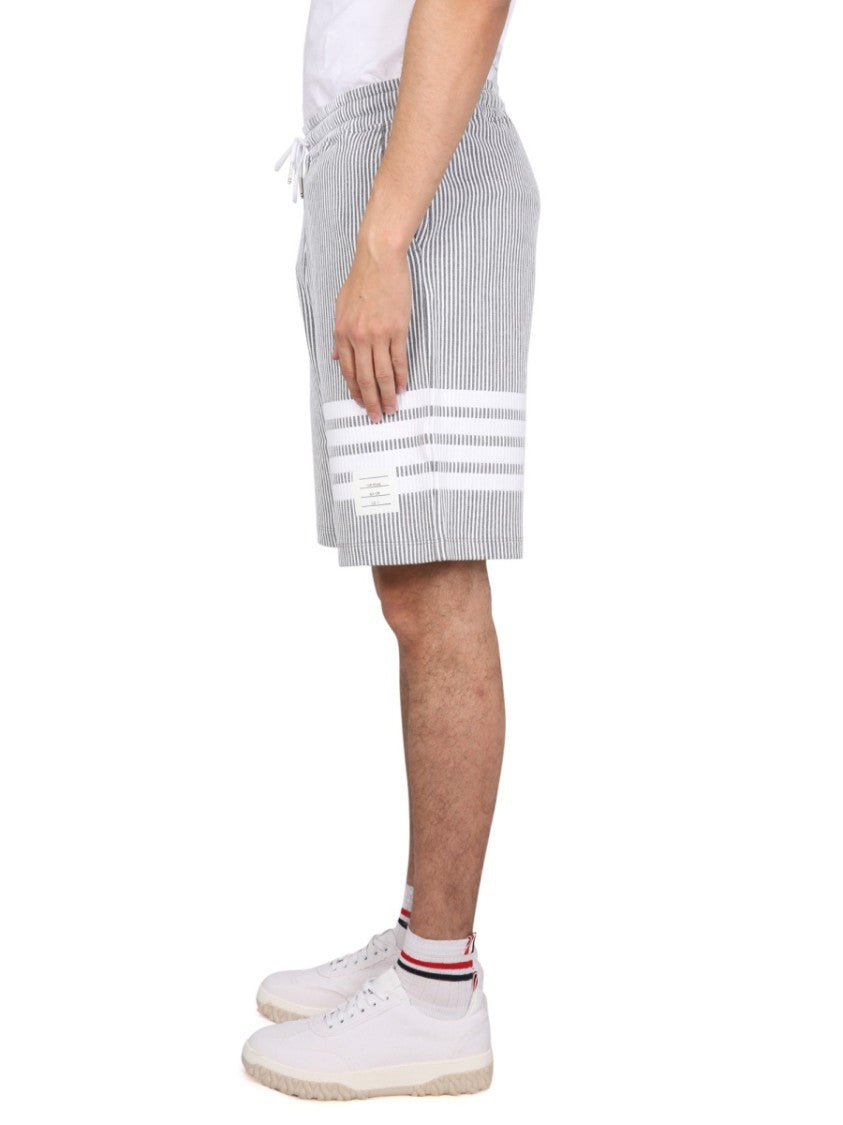 Thom Browne Striped Bermuda Shorts