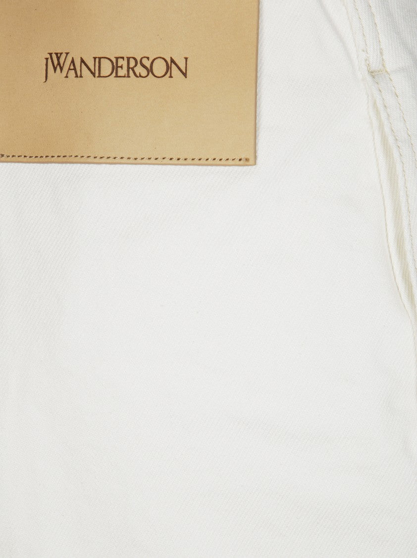 J. W. Anderson Layered Midi Skirt With Unique Split Detail