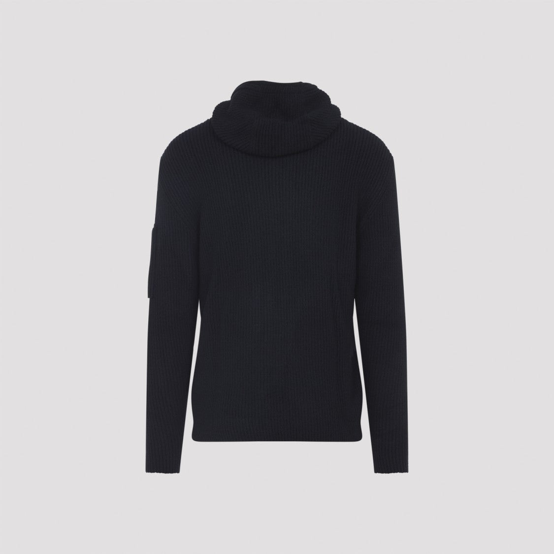 C.P. Company Tailored Hooded Sweater With Zippered Arm Pocket