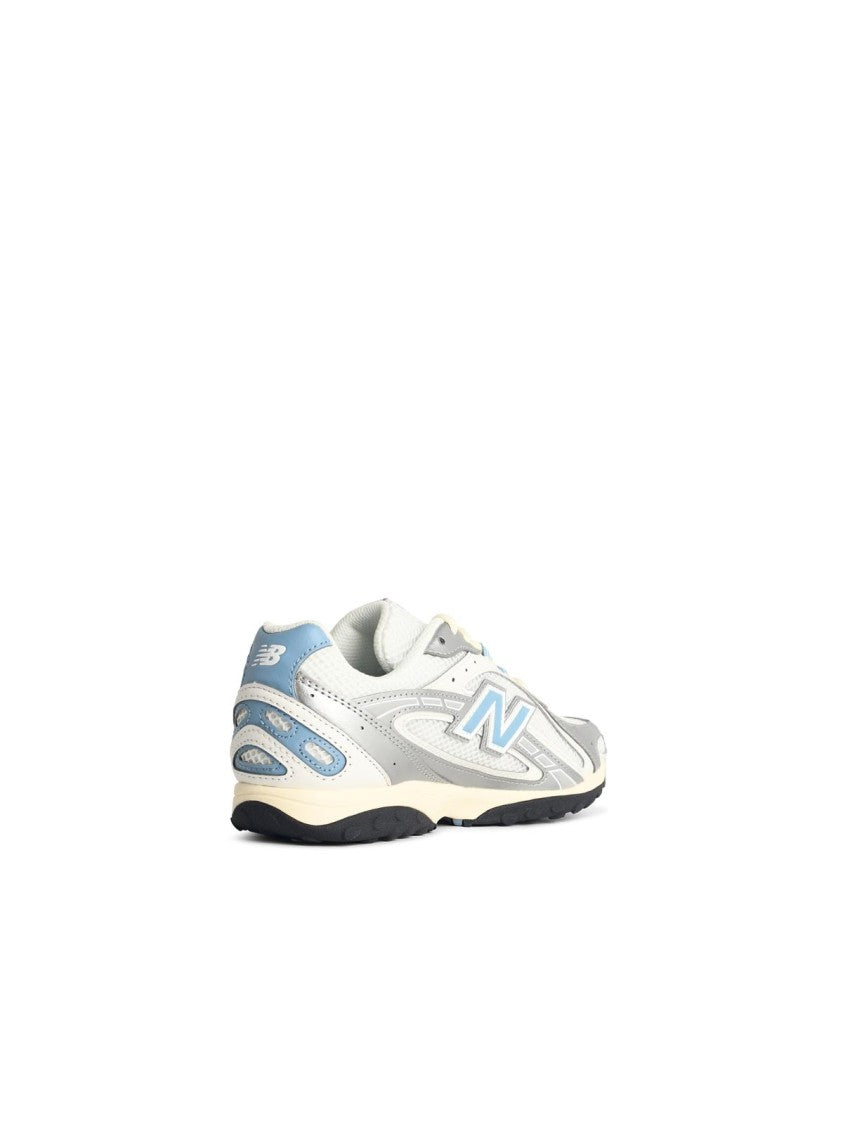 New Balance '204' White Fabric Blend Sneakers