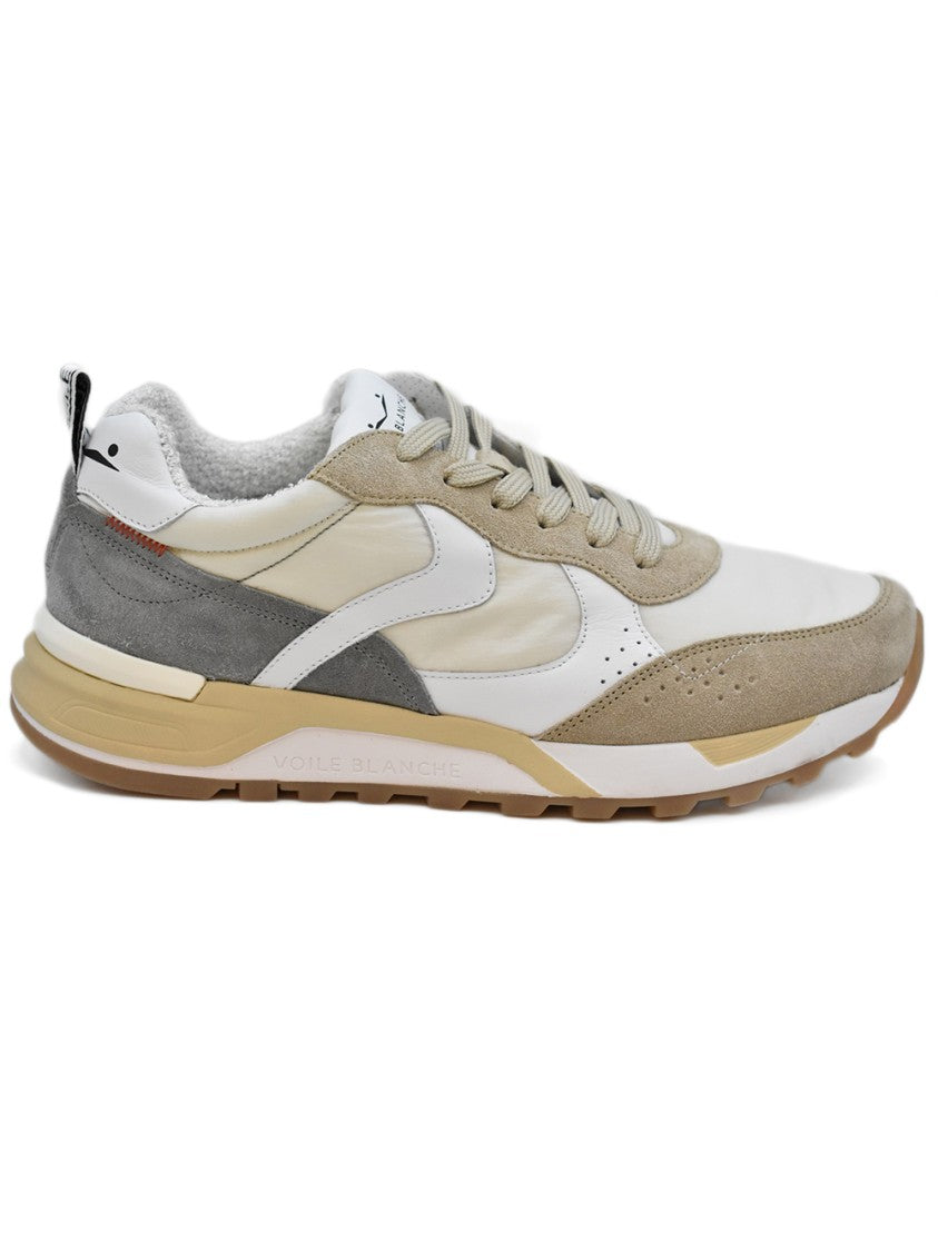 Voile Blanche Laced-Up Sneakers