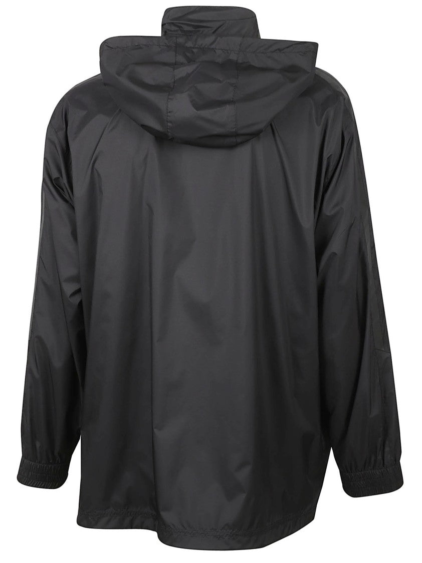Givenchy Relaxed Fit Black Coat With Hood