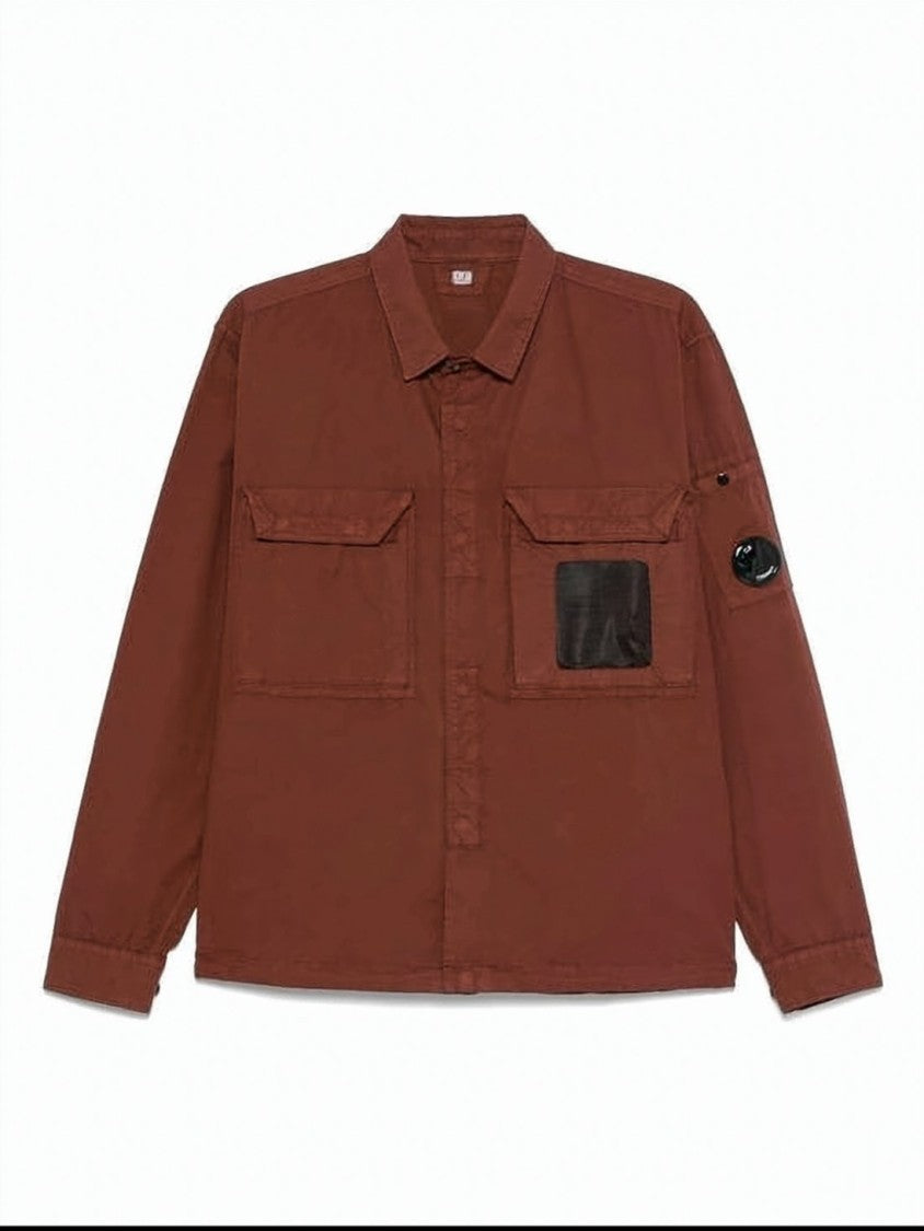 C.P. Company Structured Brown Cotton Jacket