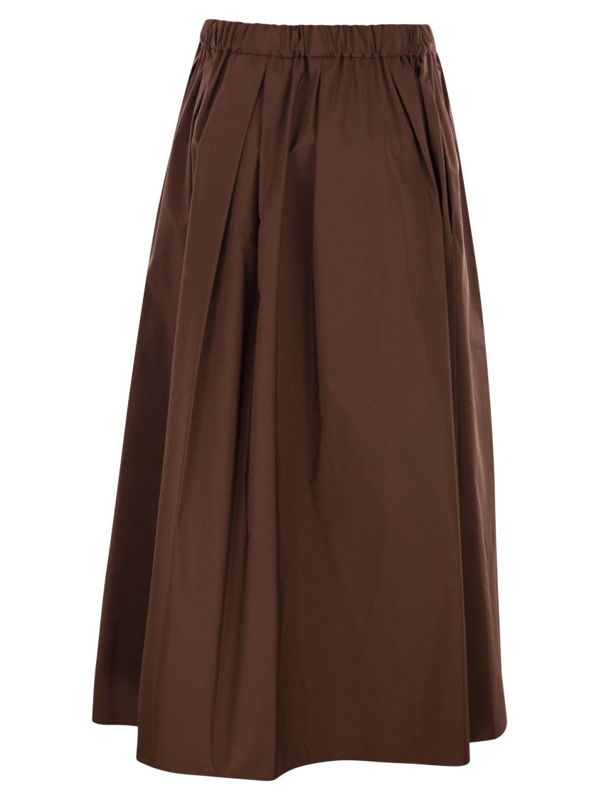 Max Mara Bruno1234 - Long Taffeta Skirt