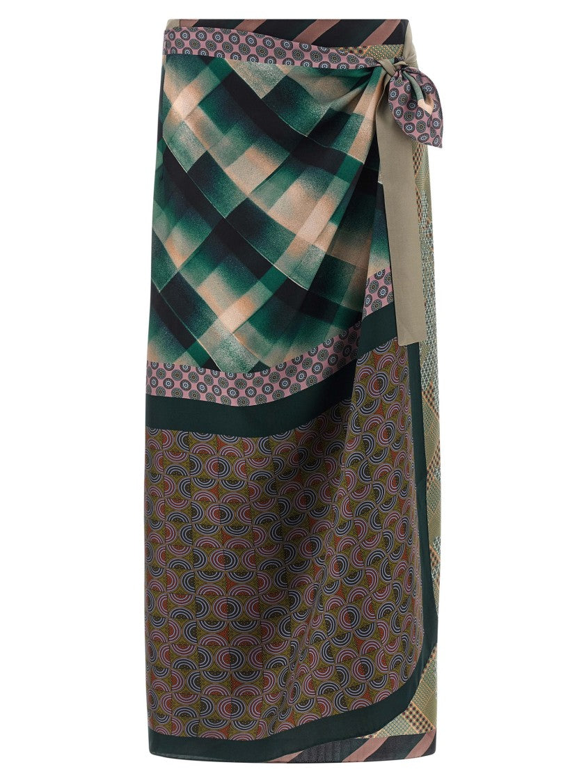 Dries Van Noten Scarfy' Skirt