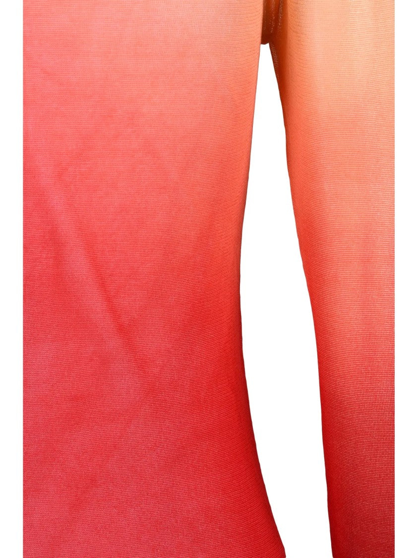 Ferragamo Red Silk Shirt