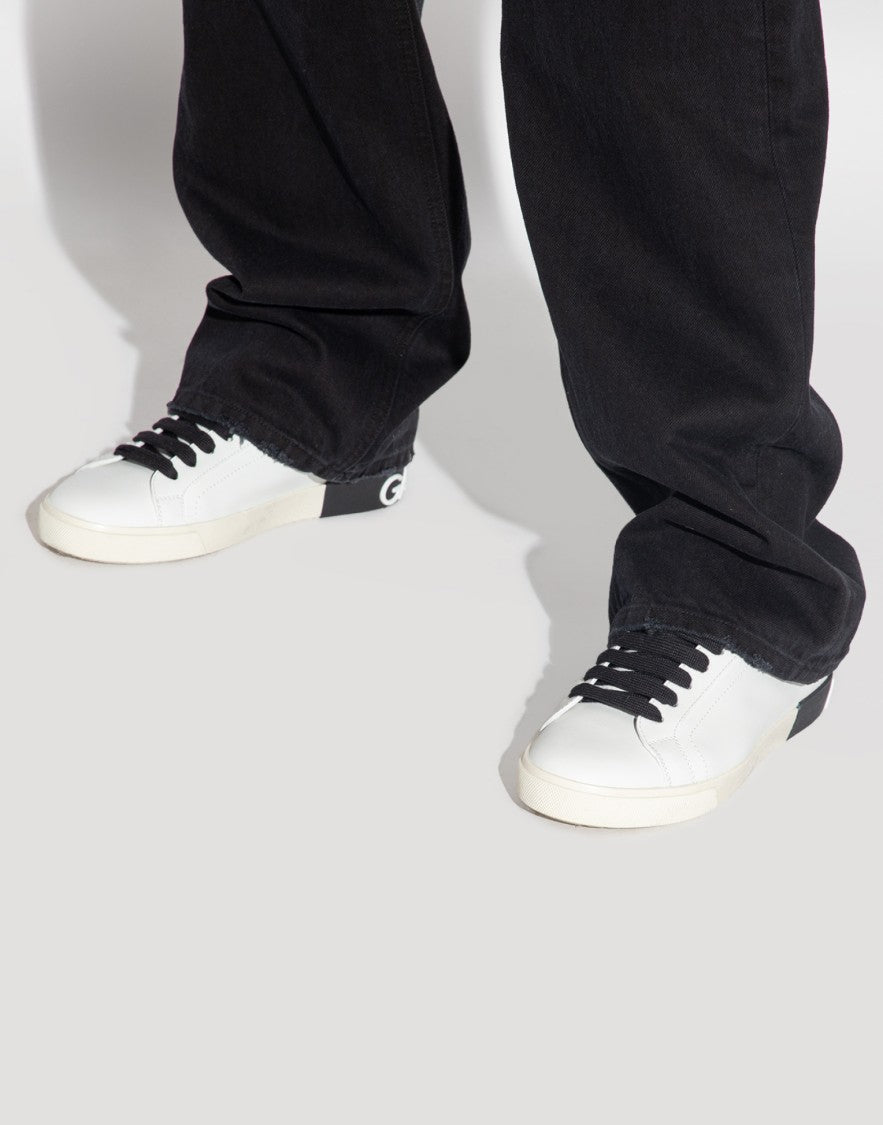 Dolce & Gabbana Portofino Logo Low Top Sneakers