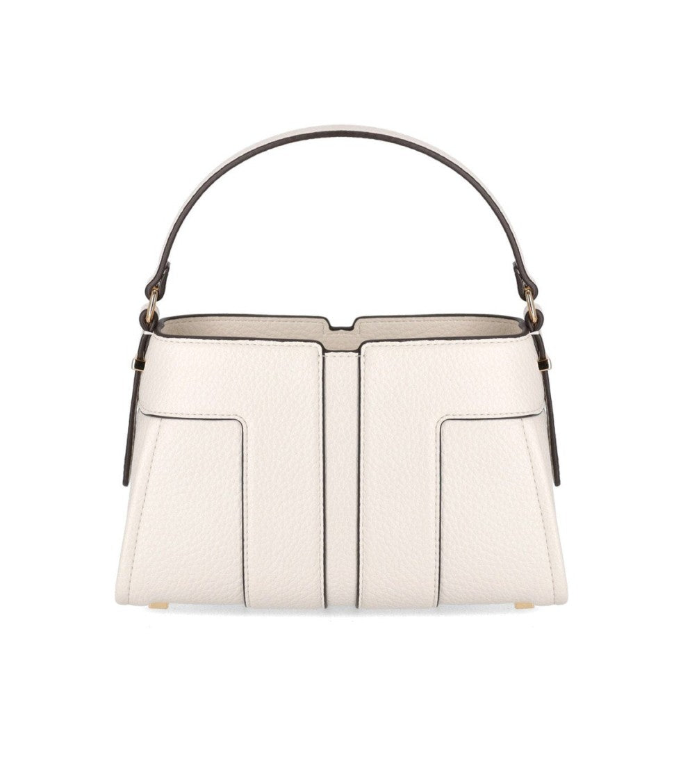 Elisabetta Franchi Ivory Small Handbag