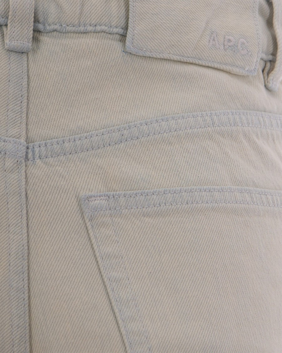 A.P.C. Jean Clyde Jeans In Bleached Out