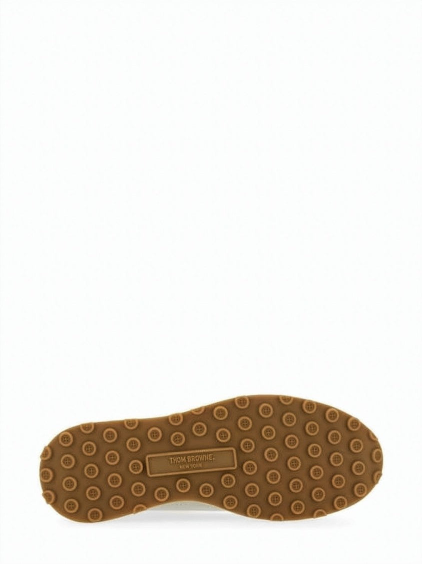 Thom Browne Fine Kid Suede Tech Runner Sneakers