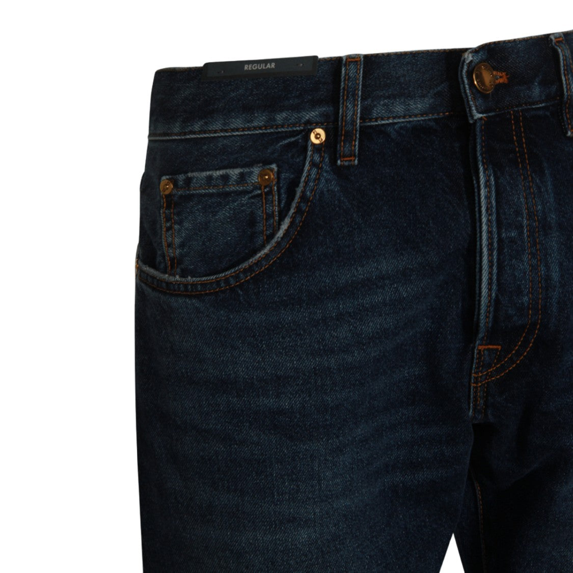 Pt Torino Straight-Leg Dark Indigo Jeans