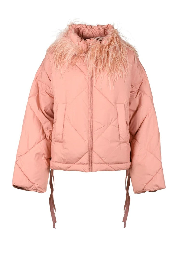 Twin-Set Down Jacket Polyester - Pink