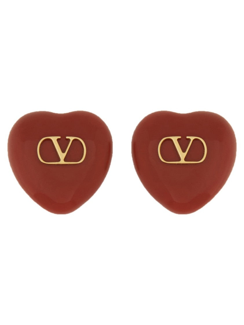 Valentino Garavani Coeur Royal Earrings