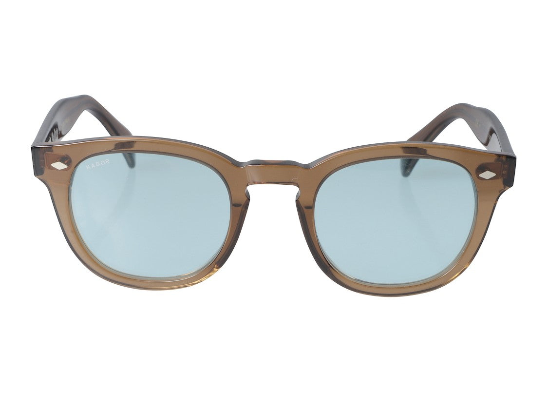 Kador Brown Jolly Cal 49 Translucent Acetate Sunglasses