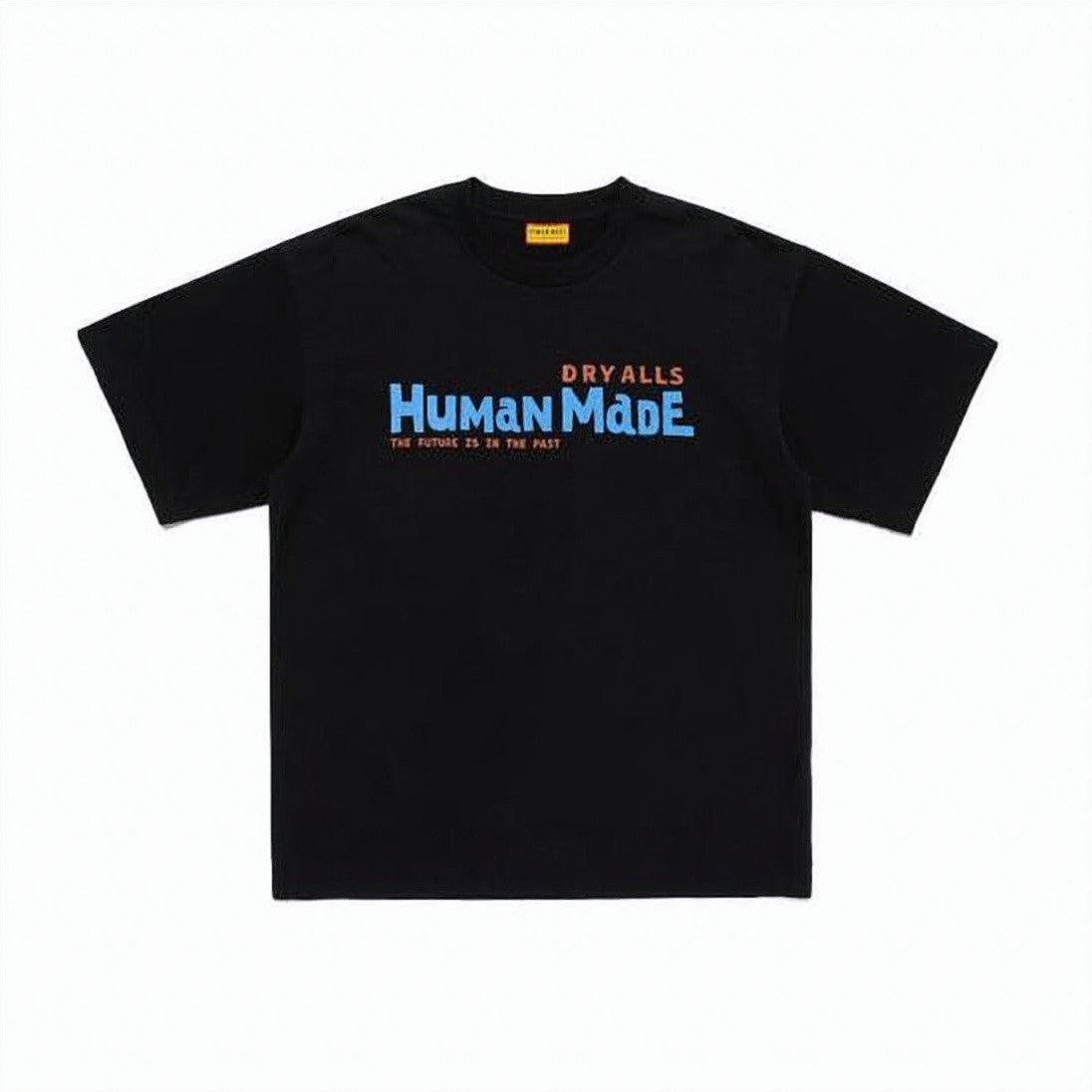 Humanmade Graphic Black Short-Sleeve T-Shirt With Bold Design