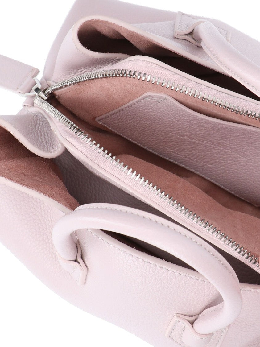 The Attico Structured Handbag With Rounded Top Handles