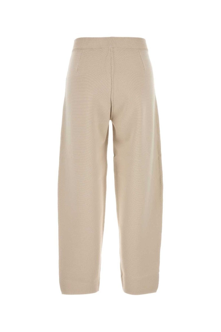 Mm Studio Sand Viscose Blend Dula Pant