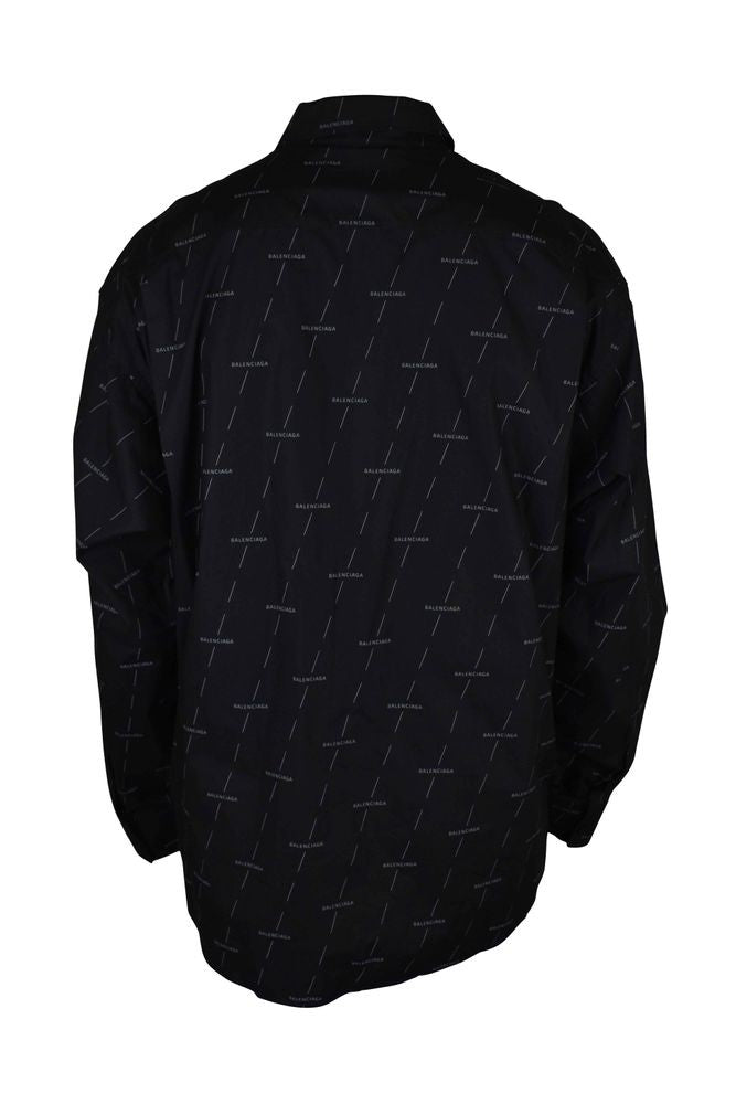 Balenciaga Black Cotton Shirt