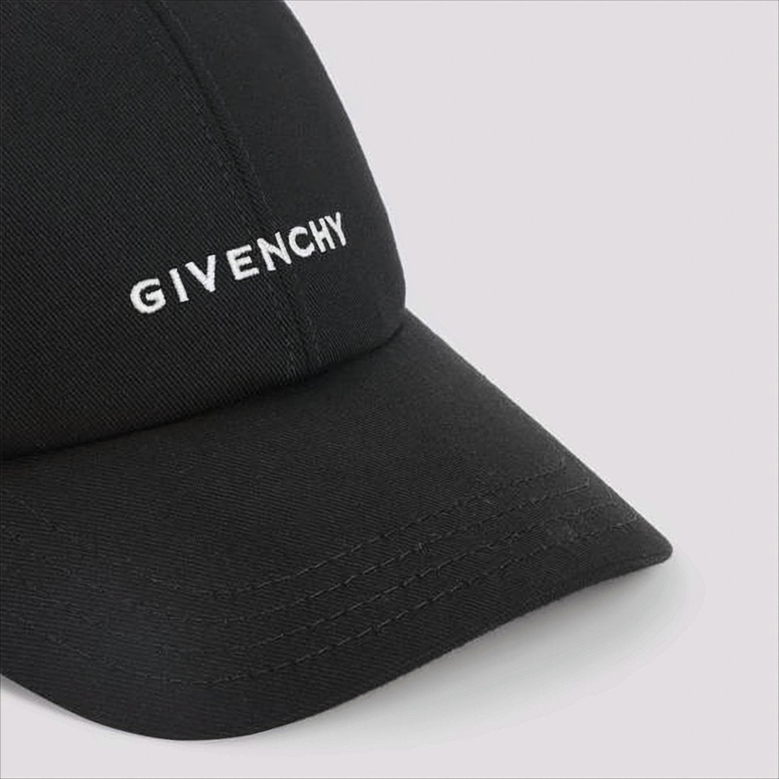 Givenchy Embroidered Logo Black Baseball Cap