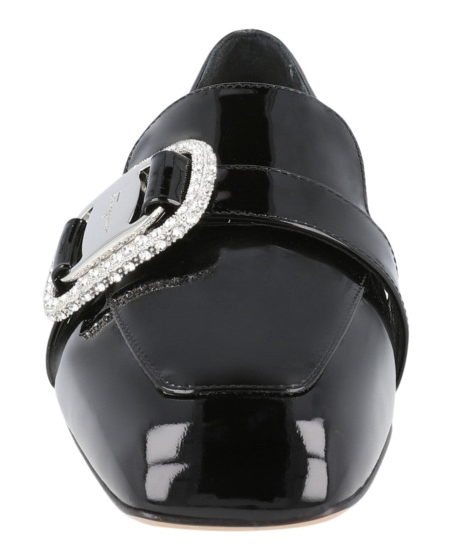 Ferragamo Wang 10 Patent Leather Loafers