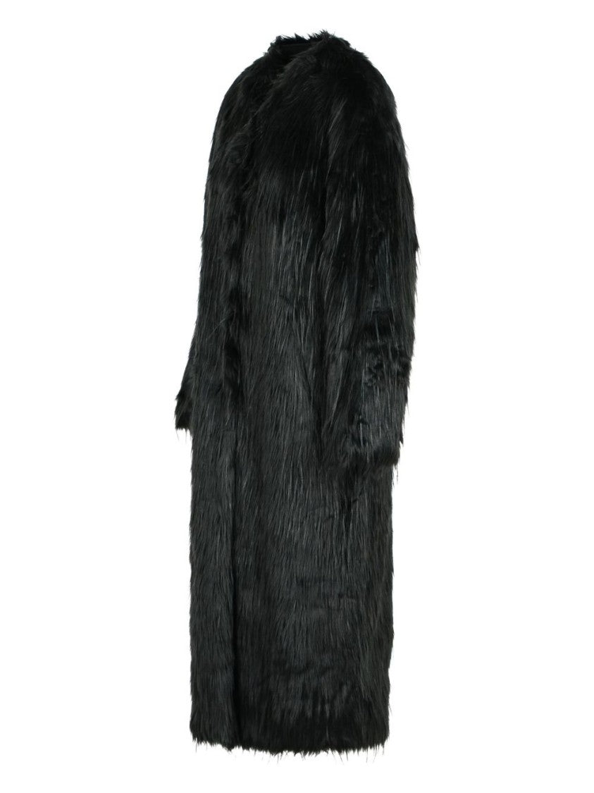 Stand Studio Mid-Length Faux Fur Coat