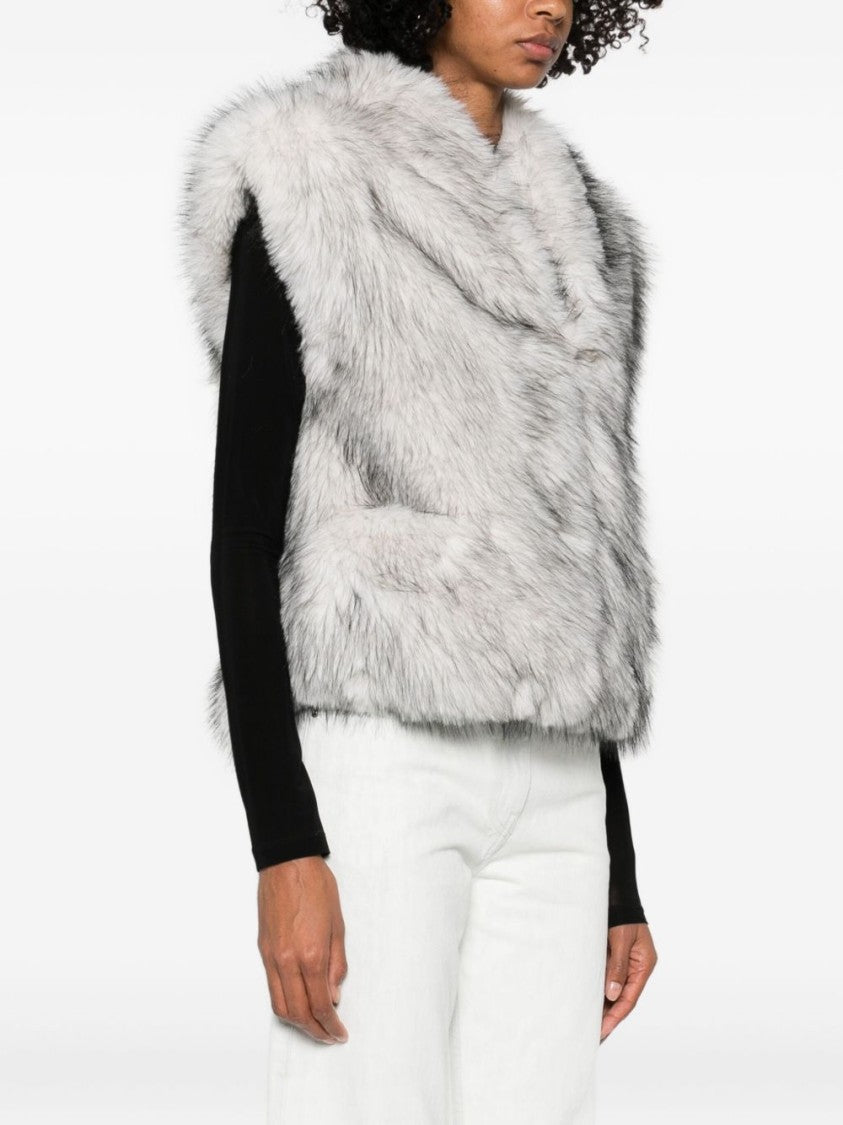 Betta Corradi Plush Faux Fur Overcoat