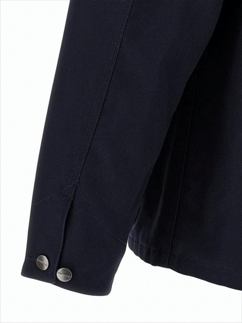 Carhartt Wip Sturdy Button-Up Jacket With Corduroy Collar