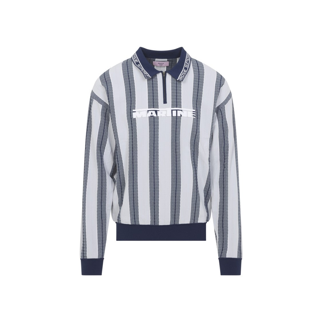 Martine Rose Vertical Stripe Knit Top