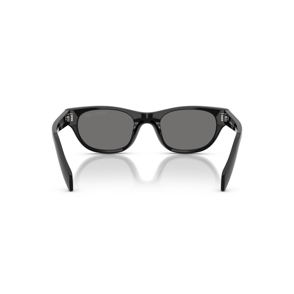 Prada 0Pr C08s Glossy Black Acetate Sunglasses