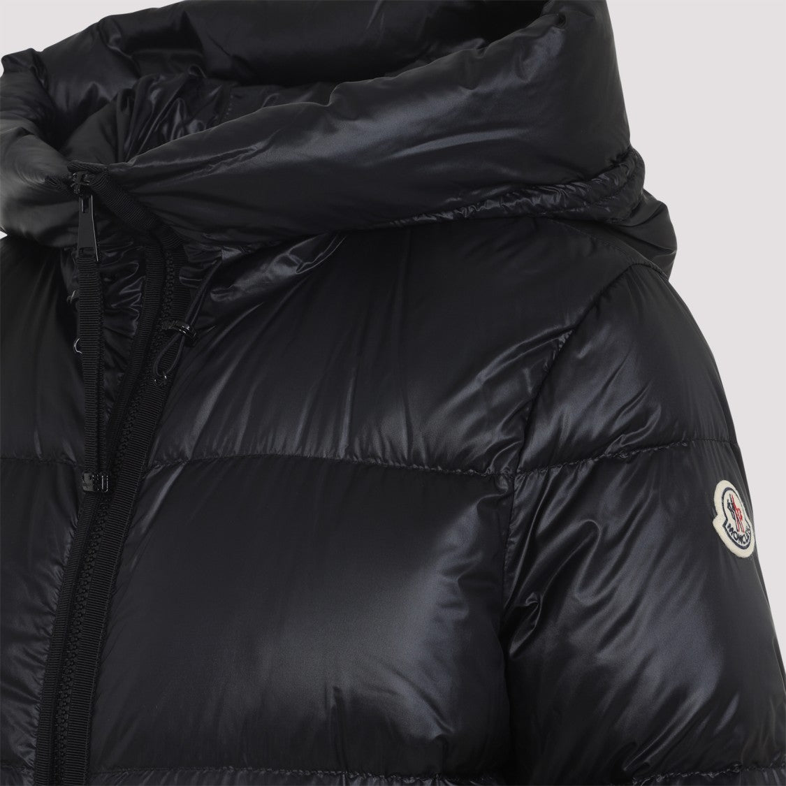 Moncler Serittes Short Black Polyamide Parka