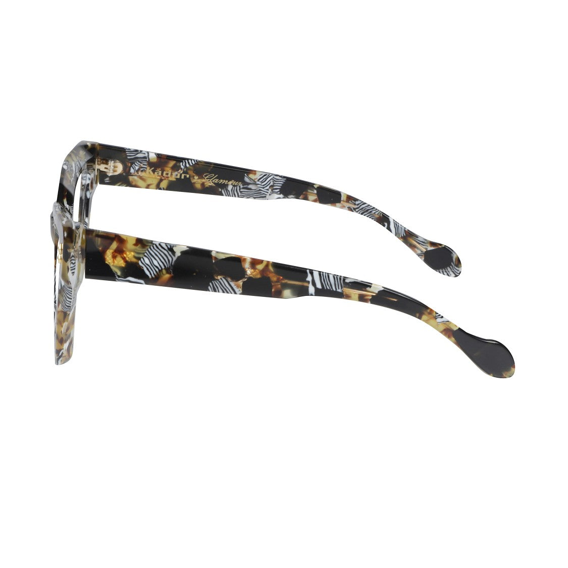 Kador Vanessa Glamour Bold Angular Tortoiseshell Eyeglasses