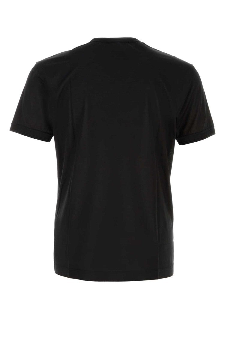 Dolce & Gabbana Black Silk T-Shirt