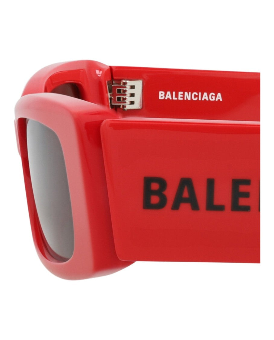 Balenciaga Square-Frame Recycled Acetate Sunglasses