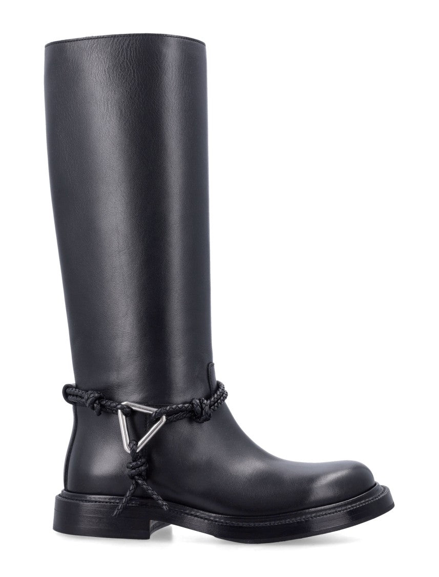 Bottega Veneta James Knee-High Calfskin Boots