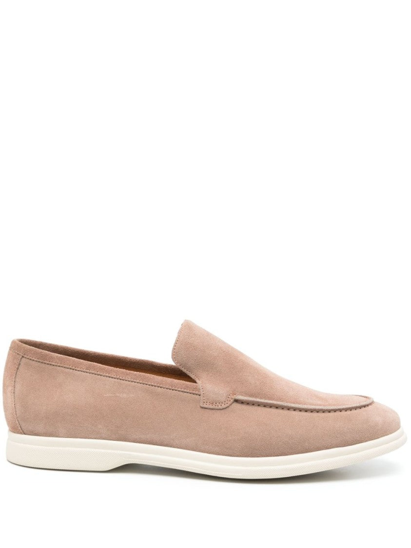Tagliatore Calf Leather Slip-On Shoes With Modern Sole