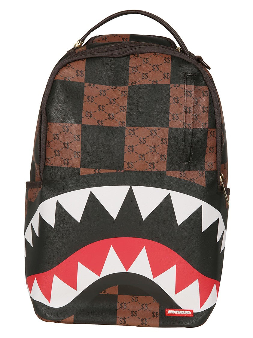 Sprayground Enlarged Checks Paris Pvc Backpack