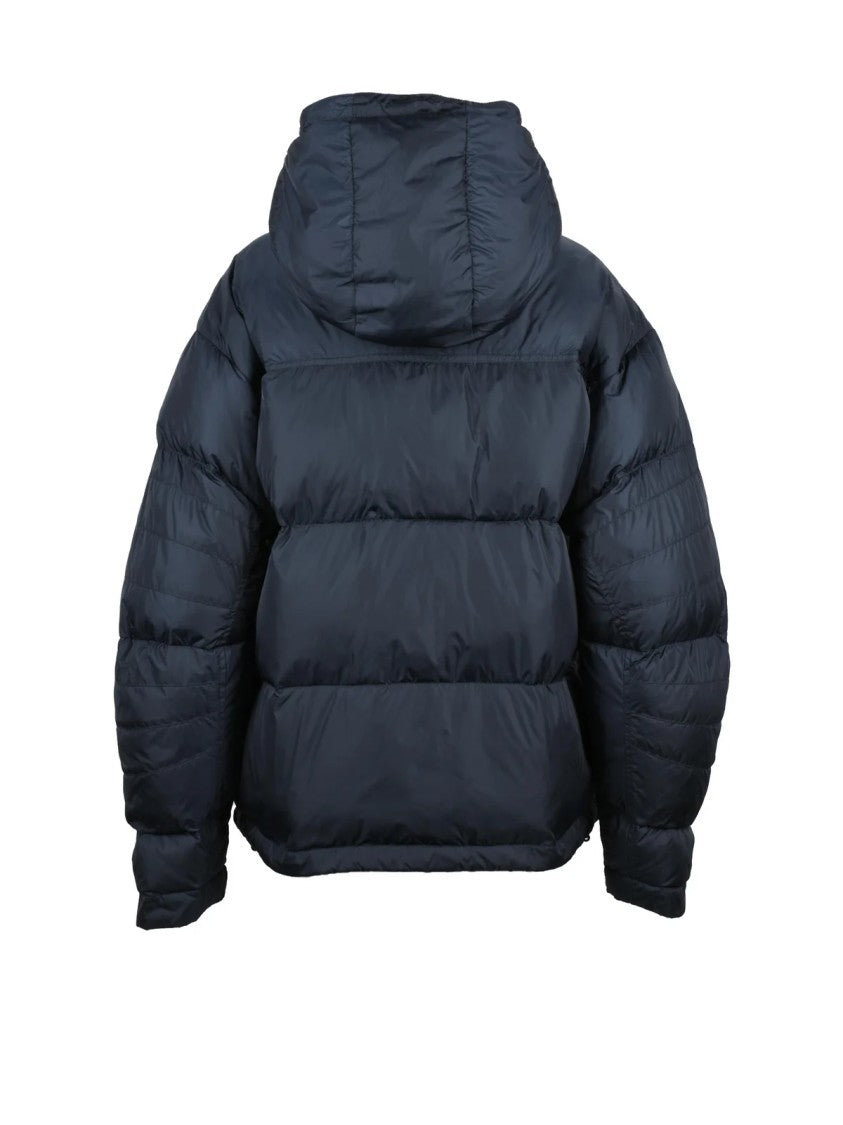 Aspesi Penguin Puffer Down Jacket With High Collar And Zippered Pockets