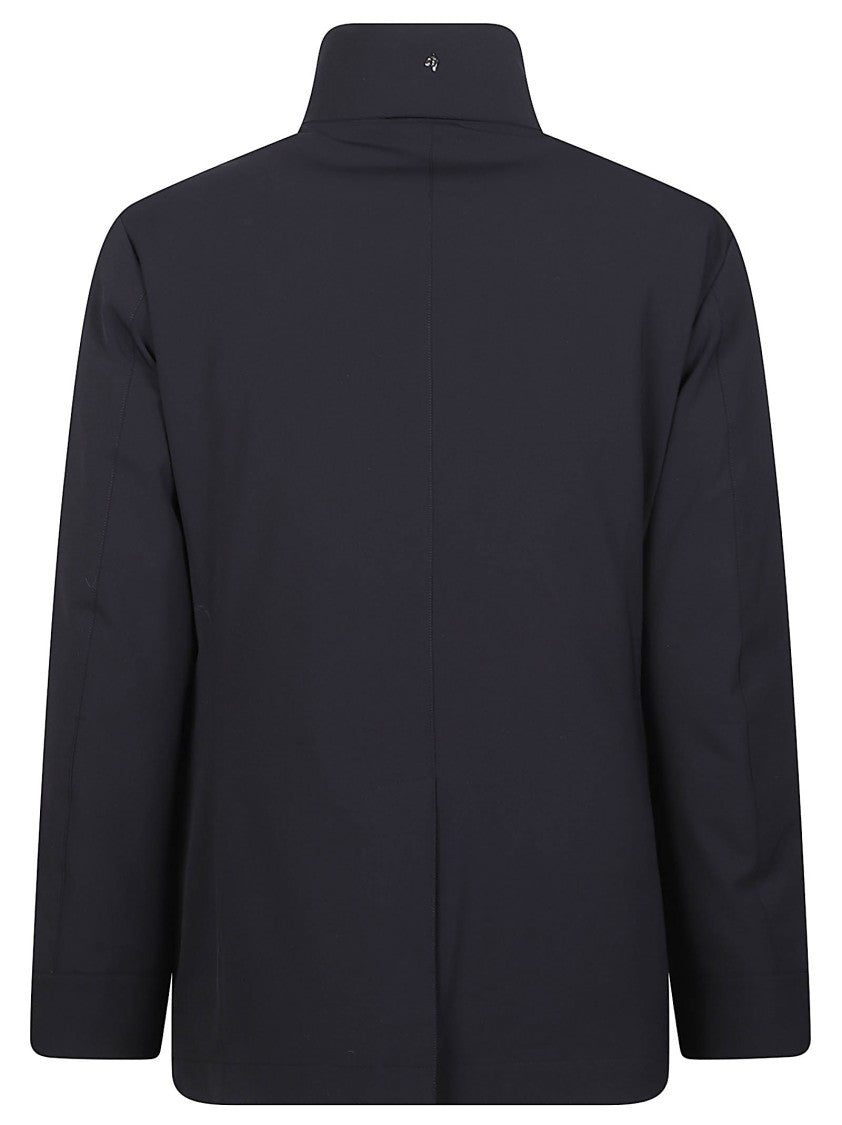Montecore Double-Breasted Metallic Accent Down Jacket