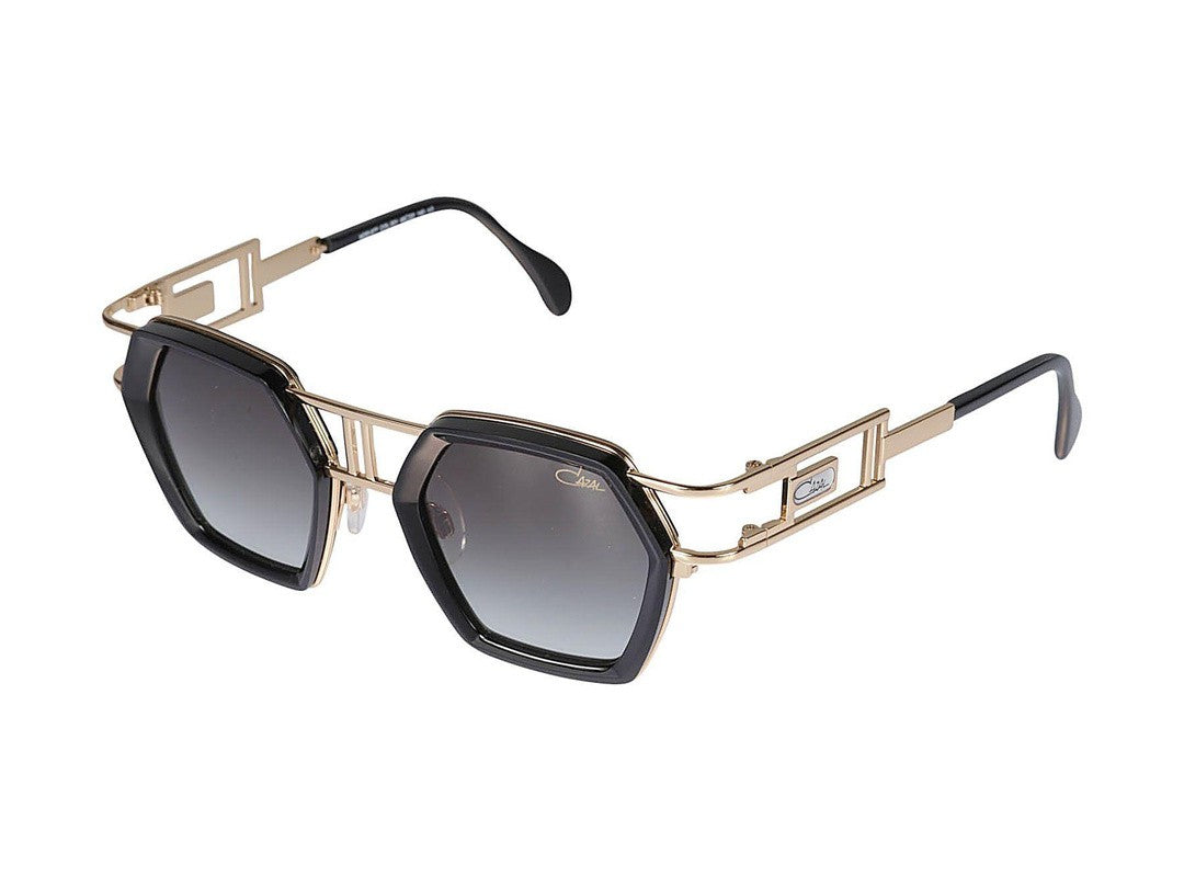 Cazal 677 Cut-Out Geometric Sunglasses