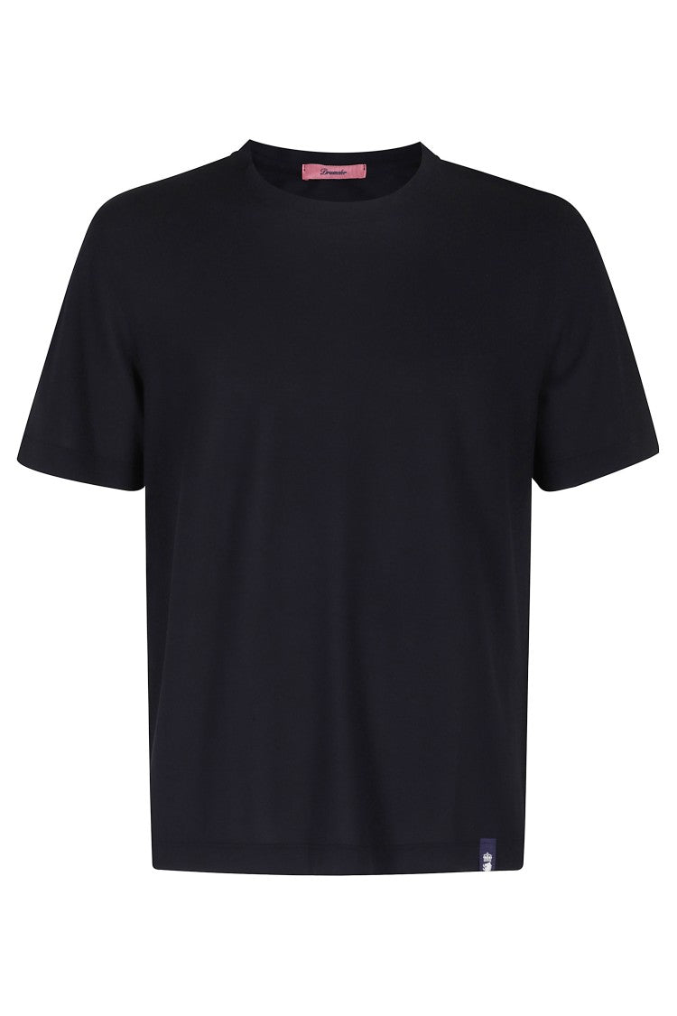 Drumohr Short-Sleeve Round Neck T-Shirt