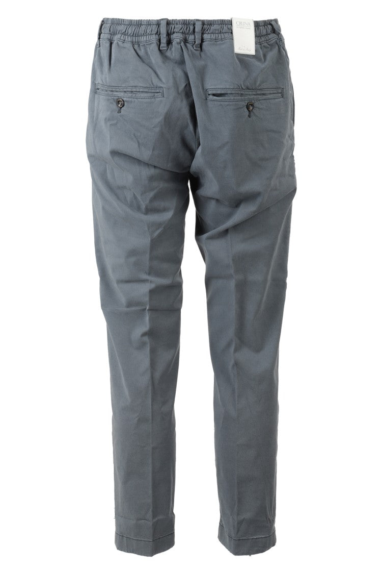 Cruna Laccetti Slate Gray Drawstring Pants
