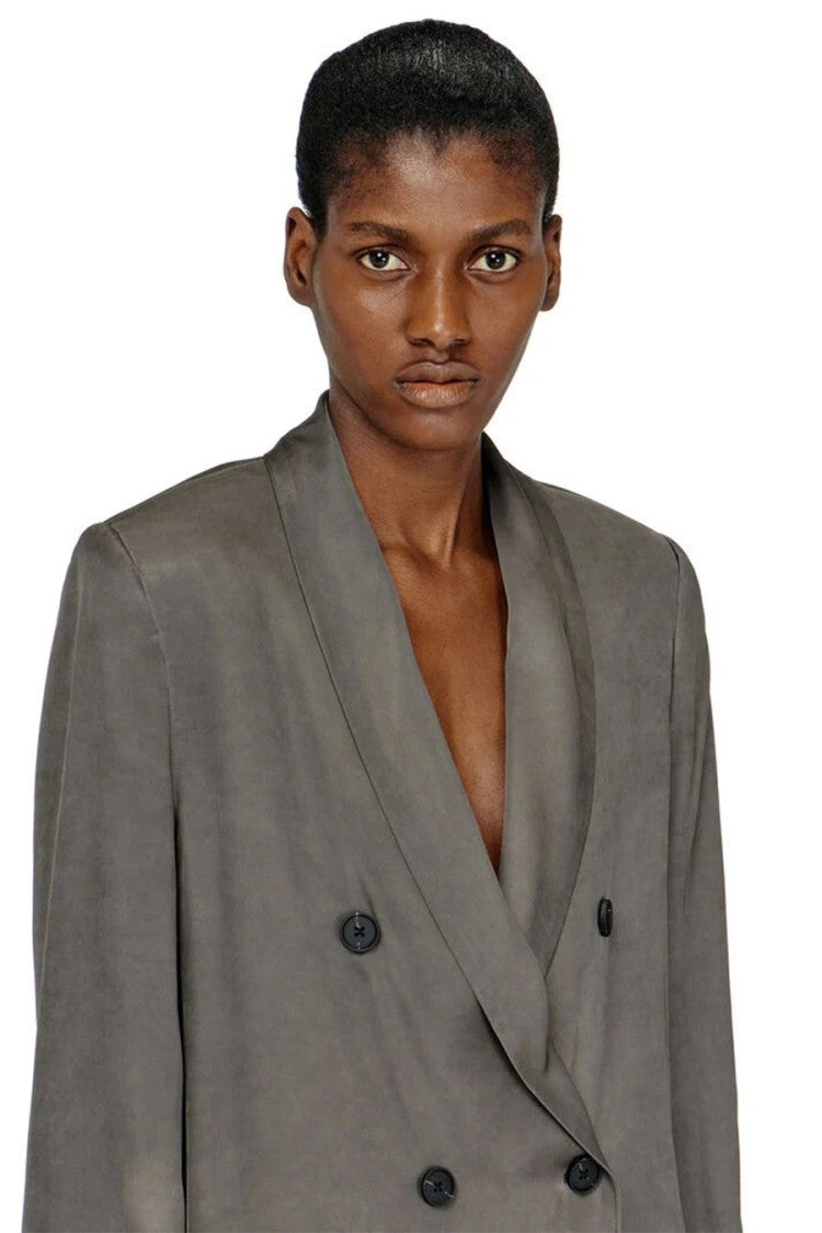 Diesel Multicolor Wool-Blend Notch-Lapel Blazer