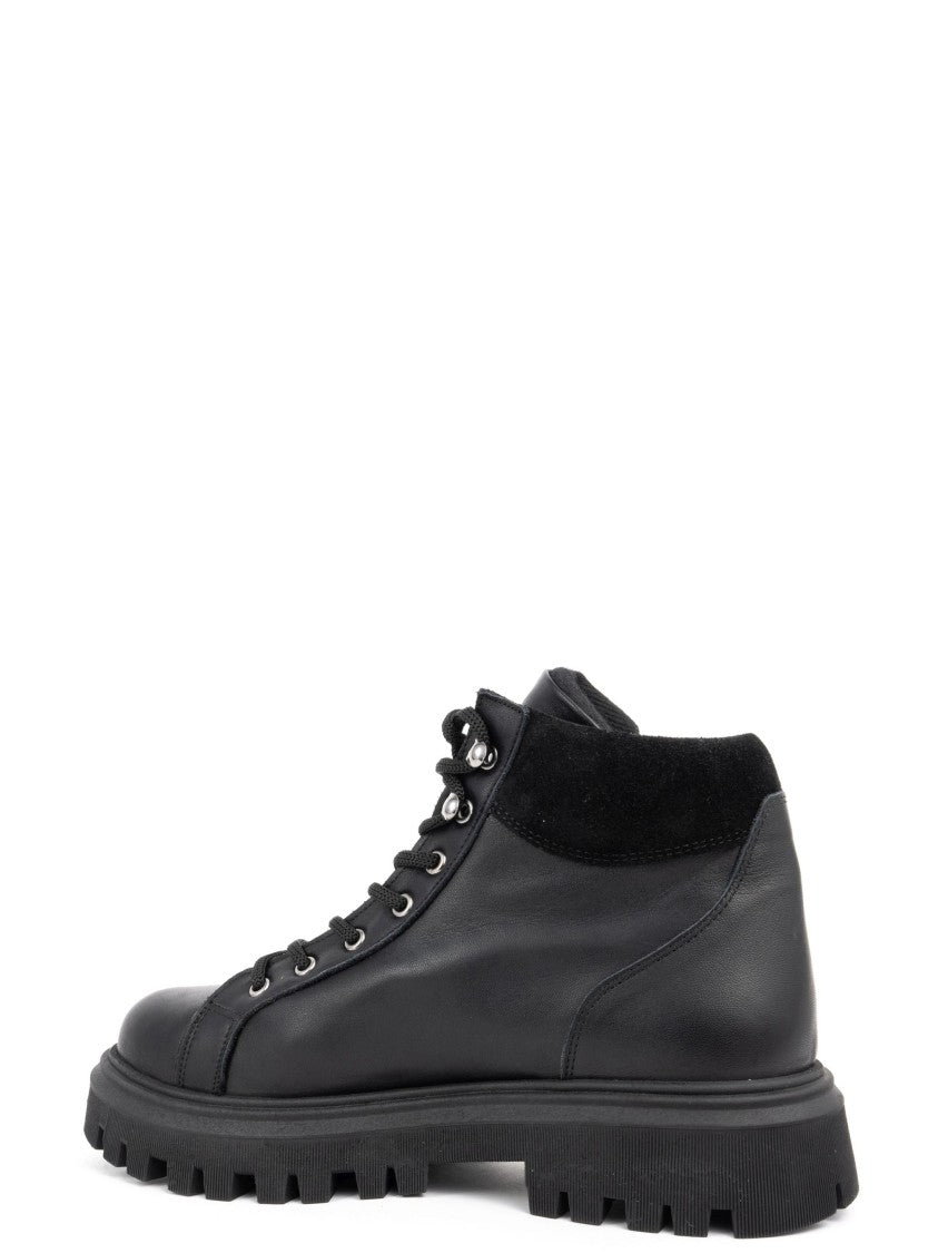 Sergio Moretti Lace-Up Ankle Boots