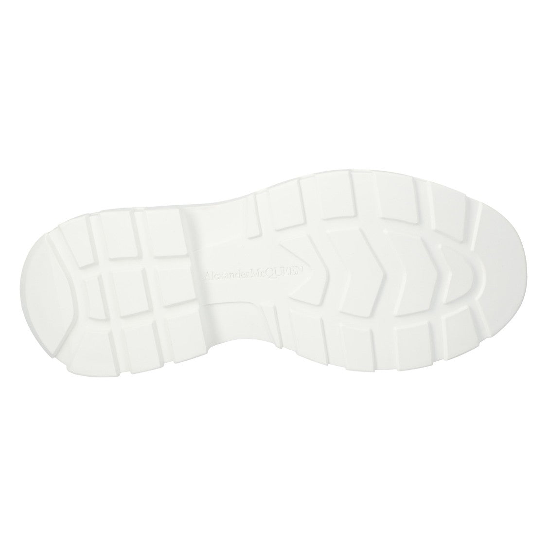 Alexander Mcqueen Tread Slick Lace Up In White