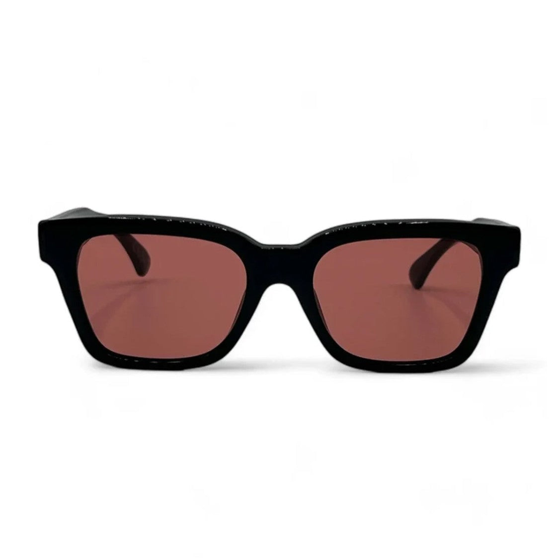 Retrosuperfuture Black America Acetate Rectangular Sunglasses