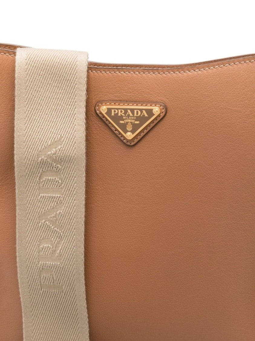 Prada Triangle-Logo Cross Body Bag