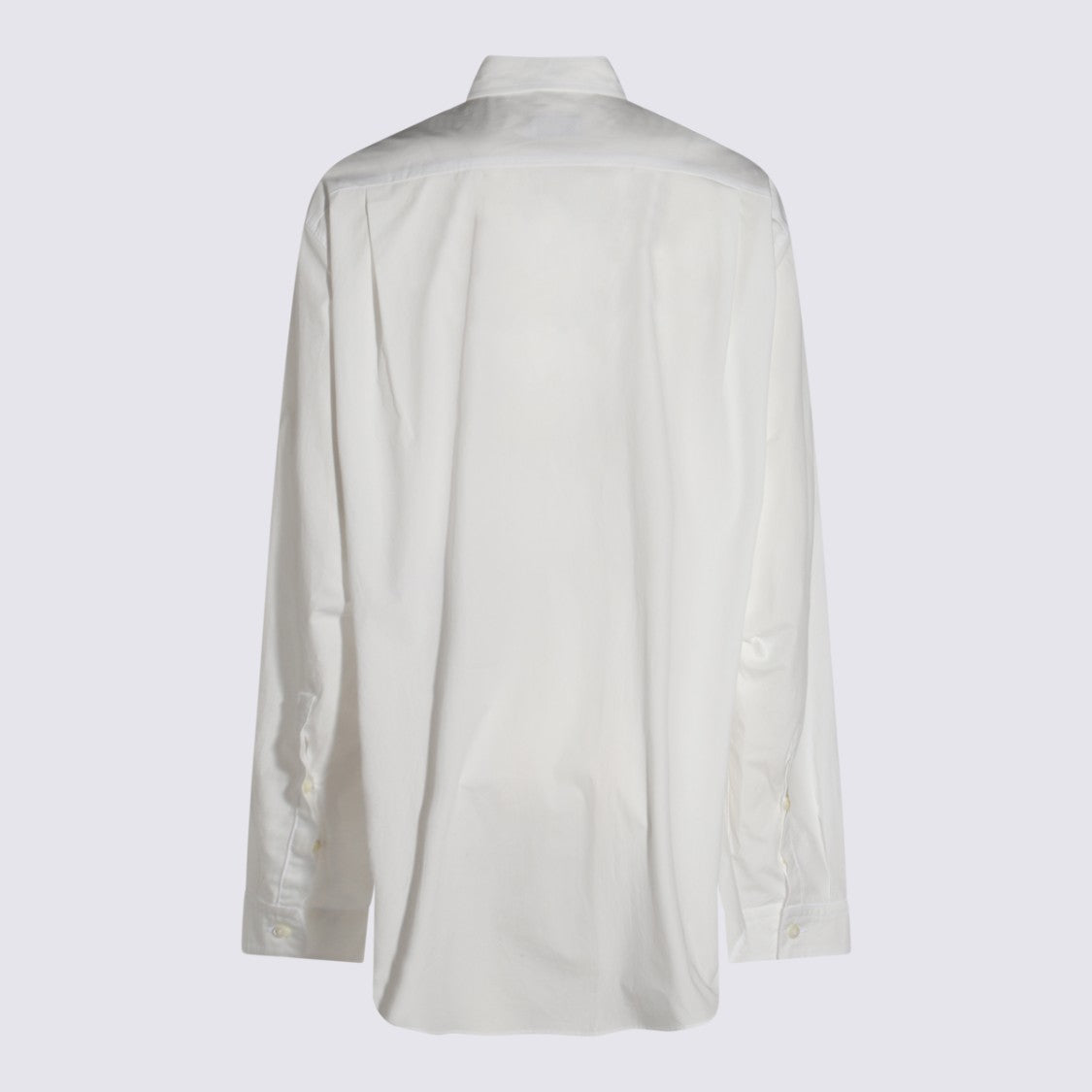 Moncler X Willow Smith Long-Sleeve Shirt With Pointed Collar And Concealed Placket