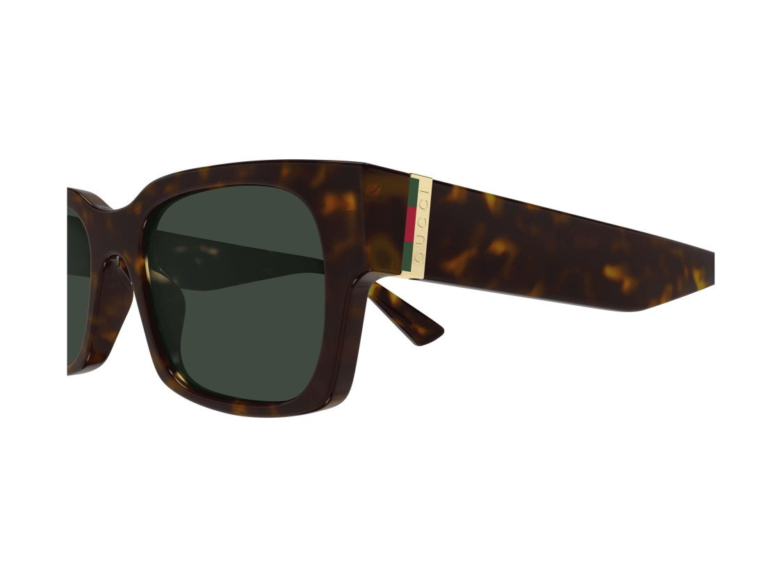 Gucci Brown Gg2084s Tortoiseshell Oversized Square Sunglasses