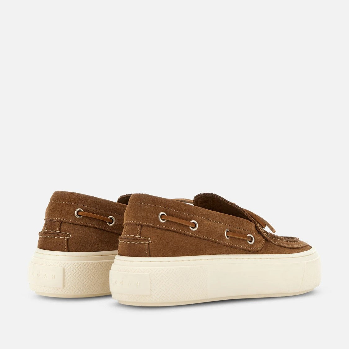 Hogan Light Camel H705 Barca Loafers